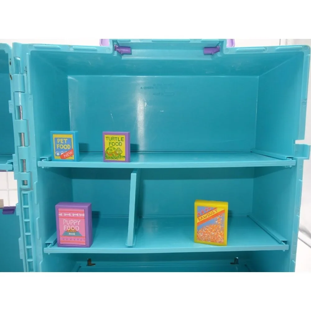 Littlest Pet Shop LPS Store Carrying Case Lovebirds and accessories VINTAGE 1992